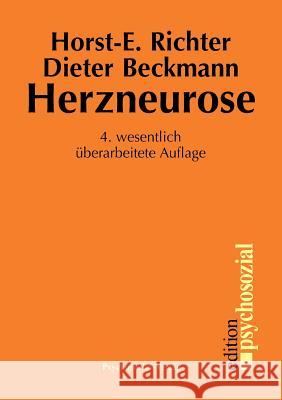 Herzneurose Richter, Horst-Eberhard Beckmann, Dieter  9783898062268 Psychosozial-Verlag - książka