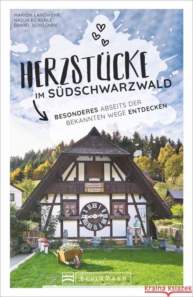 Herzstücke im Südschwarzwald Eckerle, Nadja, Landwehr, Marion 9783734323171 Bruckmann - książka