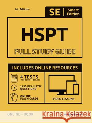 HESI A2 Full Study Guide: Smart Edition Academy HESI A2 Prep Book with 3 Online Practice Tests Smart Edition 9781949147360 Smart Edition Academy - książka