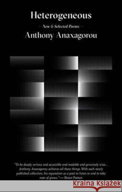 Heterogeneous Anthony Anaxagorou 9780993103834 Out-Spoken Press - książka