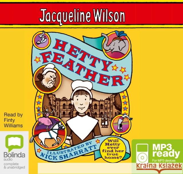 Hetty Feather Wilson, Jacqueline 9781486225958 Bolinda Publishing - książka