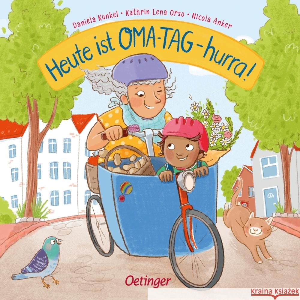 Heute ist Oma-Tag - hurra! Orso, Kathrin Lena, Anker, Nicola 9783751202039 Oetinger - książka