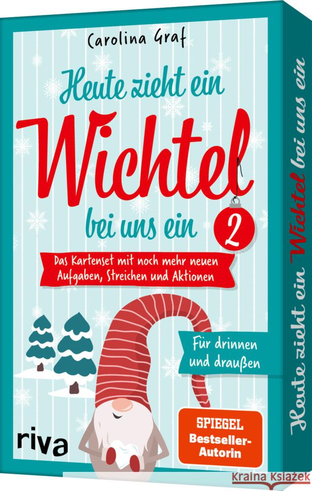 Heute zieht ein Wichtel bei uns ein 2 Graf, Carolina 9783742324887 Riva - książka