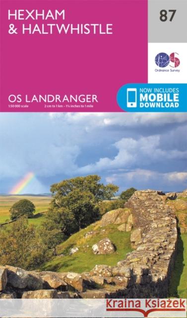 Hexham & Haltwhistle Ordnance Survey 9780319261859 Ordnance Survey - książka
