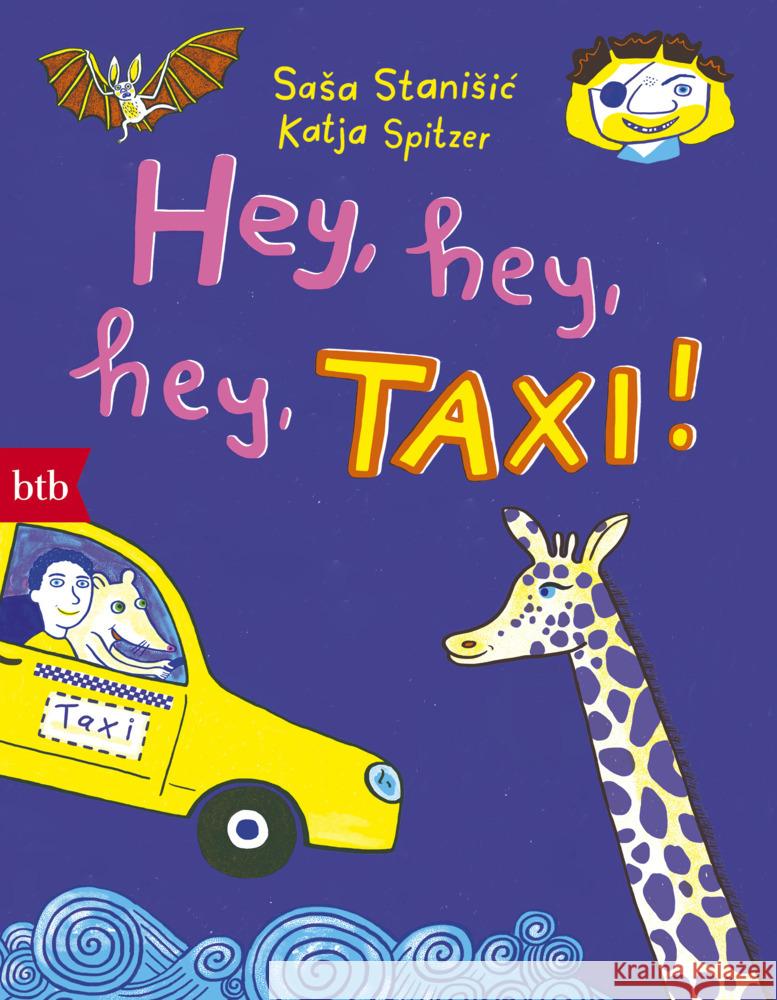 Hey, hey, hey, Taxi! Stanisic, Sasa 9783442771820 btb - książka