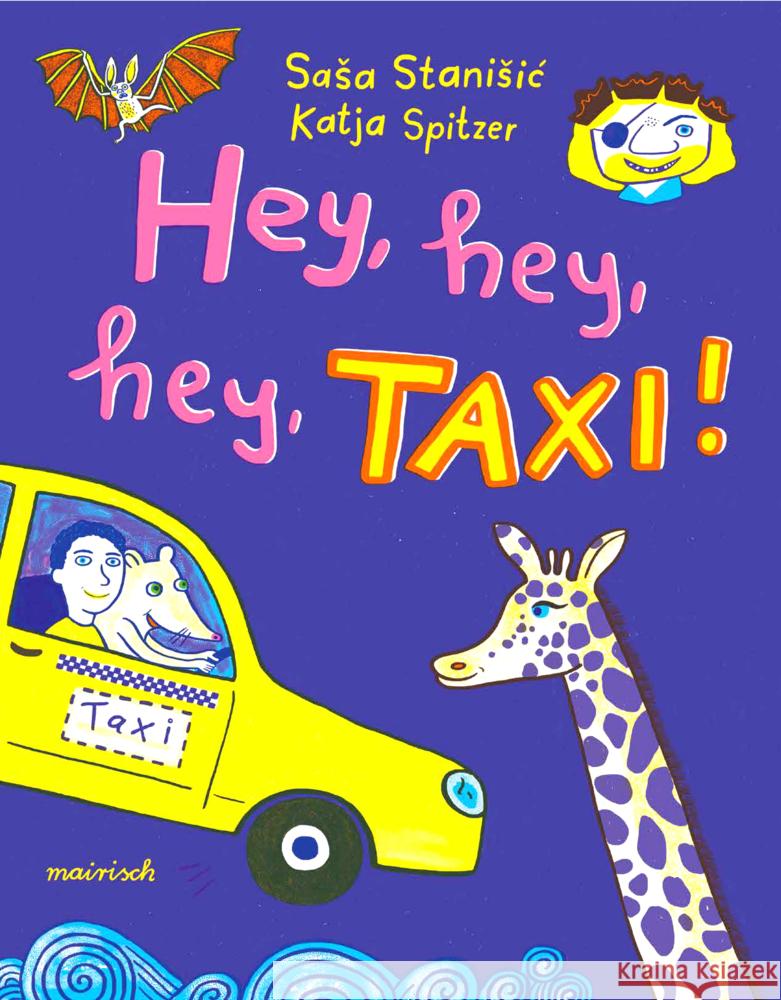 Hey, hey, hey, Taxi! Stanisic, Sasa 9783948722050 mairisch Verlag - książka