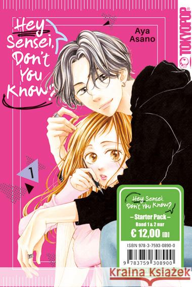 Hey Sensei, Don't You Know? Starter Pack Asano, Aya 9783759308900 Tokyopop - książka