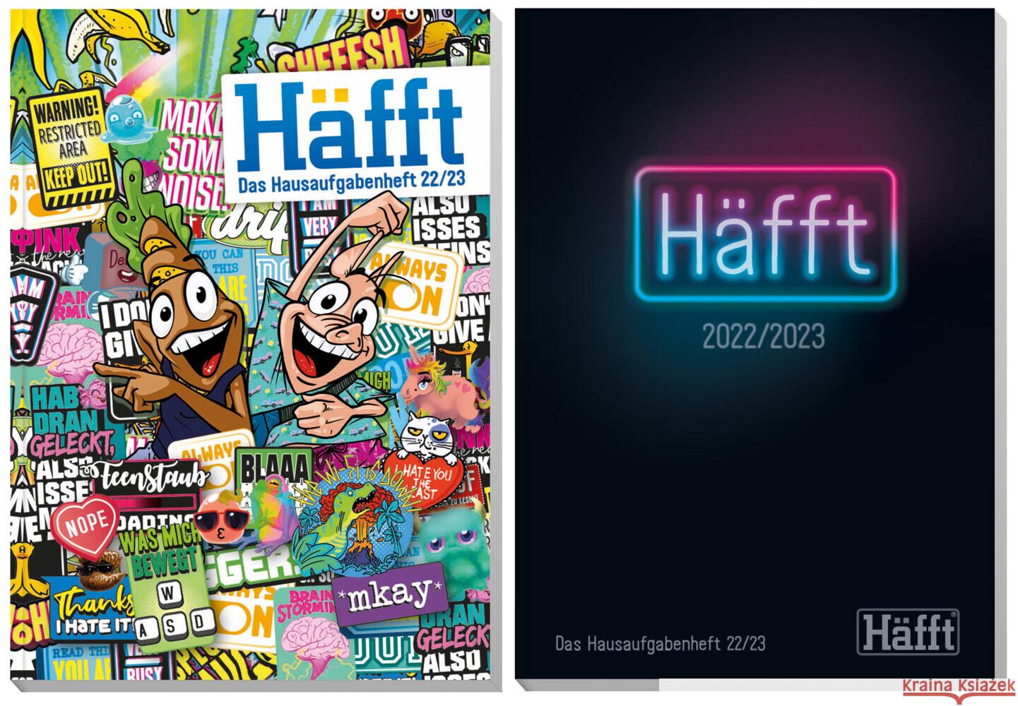 Häfft 22/23 - Das Münchner Hausaufgabenheft! sortiert  9783866797215 Häfft - książka