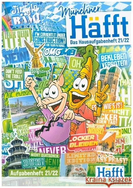 Häfft - Das Hausaufgabenheft! 2020/2021 A5 - München  9783866796355 Häfft - książka