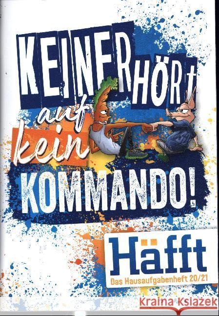 Häfft - Das Hausaufgabenheft! 2020/2021 A5 Bundesweit sort.(3) : Standard sortiert  9783866795433 Häfft - książka