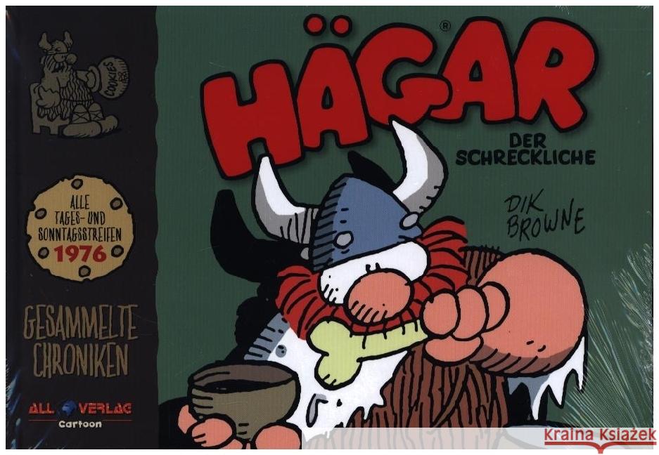 Hägar - Gesammelte Chroniken 1976 Browne, Dik 9783968042596 All Verlag - książka