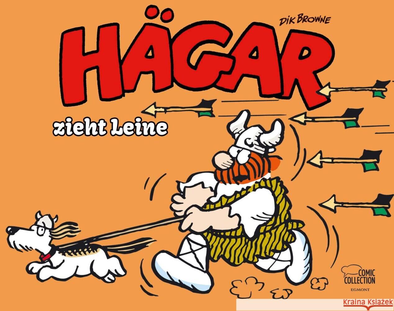 Hägar der Schreckliche - zieht Leine Browne, Dik 9783770406944 Ehapa Comic Collection - książka
