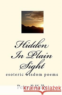 Hidden In Plain Sight: esoteric wisdom poems Kelly, Peter F. 9781449580445 Createspace - książka