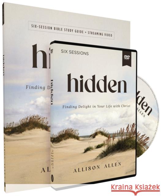 Hidden Study Guide with DVD Allison Allen 9780310161288 HarperChristian Resources - książka