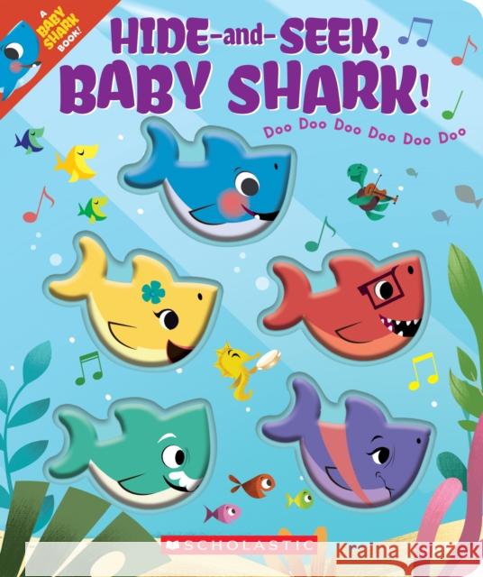 Hide-And-Seek, Baby Shark! (a Baby Shark Book) Bajet, John John 9781338605006 Cartwheel Books - książka