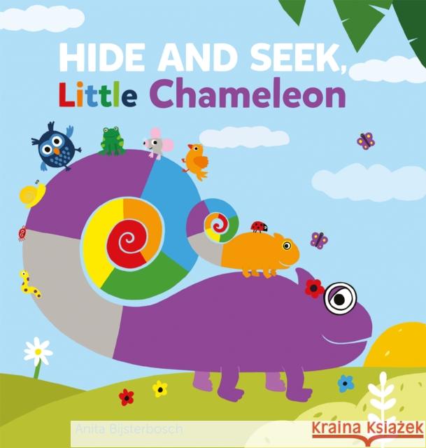 Hide and Seek, Little Chameleon Anita Bijsterbosch 9781605374543 Clavis - książka