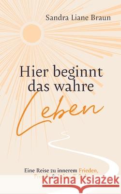 Hier beginnt das wahre Leben Braun, Sandra Liane 9783384762627 tredition - książka