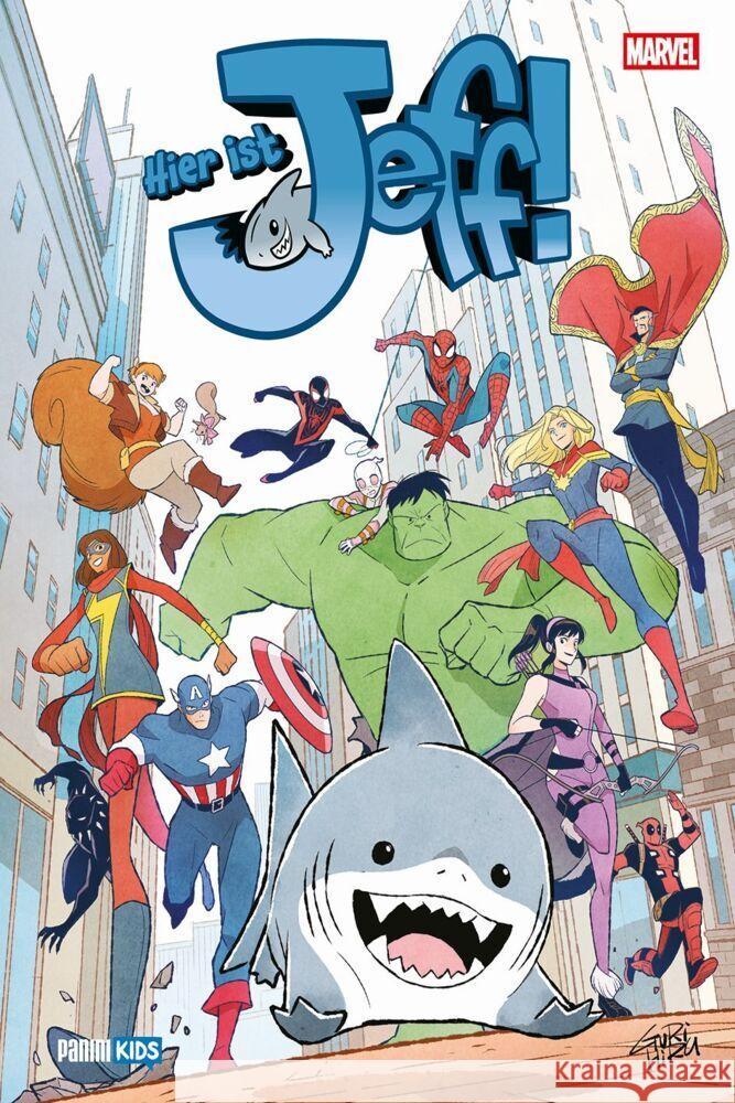 Hier ist Jeff! Thompson, Kelly, Gurihiru 9783741645983 Panini Manga und Comic - książka