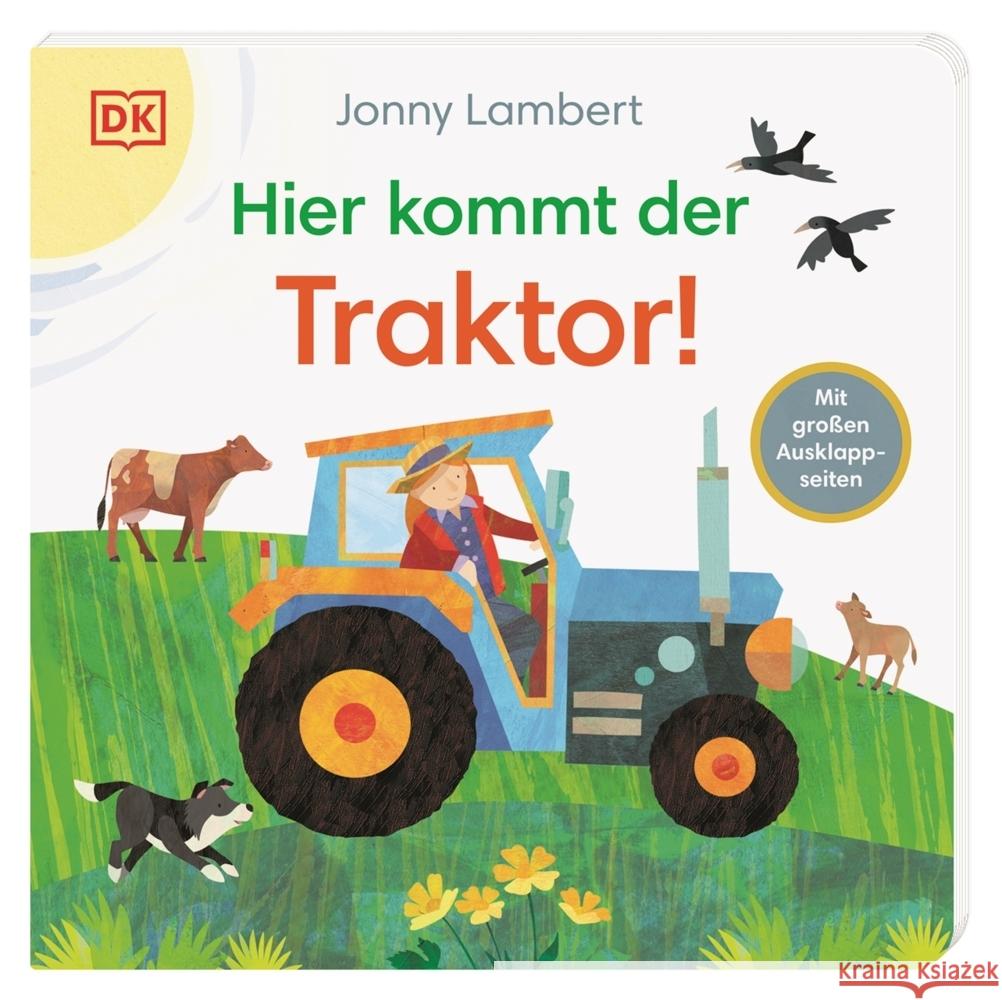 Hier kommt der Traktor! Grimm, Sandra 9783831046539 Dorling Kindersley Verlag - książka