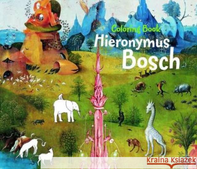 Hieronymus Bosch: Coloring Book Tauber Sabine 9783791371764 Prestel - książka