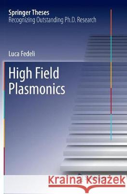 High Field Plasmonics Luca Fedeli 9783319830315 Springer - książka