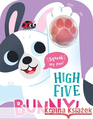 High Five Bunny! a Count-And-Squeak Book. Robin Baines Mel Matthews 9781835551288 Two Windmills - książka