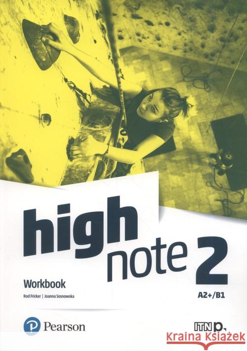 High Note 2 WB MyEnglishLab + Online Practice Fricker Rod Sosnowska Joanna 9788378827894 Pearson - książka