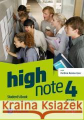 High Note 4 SB + kod + Benchmark PEARSON Rachael Roberts, Caroline Krantz, Lynda Edwards 9788378829508 Longman Pearson - książka