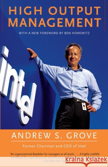 High Output Management Andrew S. Grove 9780679762881 Random House USA Inc - książka