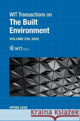 High Performance and Optimum Design of Structures and Materials VI Santiago Hernandez, Stavros Syngellakis 9781784664978 WIT Press - książka