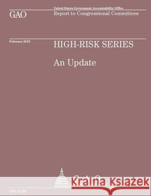 High-Risk Series An Update Government Accountability Office 9781502954381 Createspace - książka