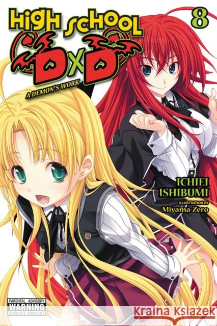 High School DxD, Vol. 8 (light novel) Ichiei Ishibumi 9781975312398 Little, Brown & Company - książka