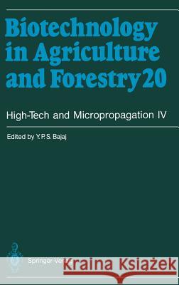 High-Tech and Micropropagation IV  9783540536611 Springer - książka