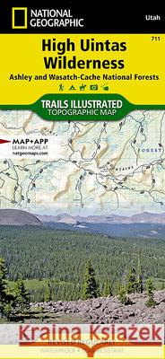 High Uintas Wilderness Map [Ashley and Wasatch-Cache National Forests] National Geographic Maps 9781566953719 Not Avail - książka