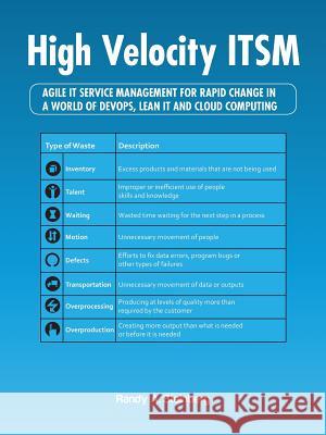 High Velocity ITSM: Agile IT Service Management For Rapid Change In A World Of DevOps, Lean IT and Cloud Computing Steinberg, Randy A. 9781490776385 Trafford Publishing - książka