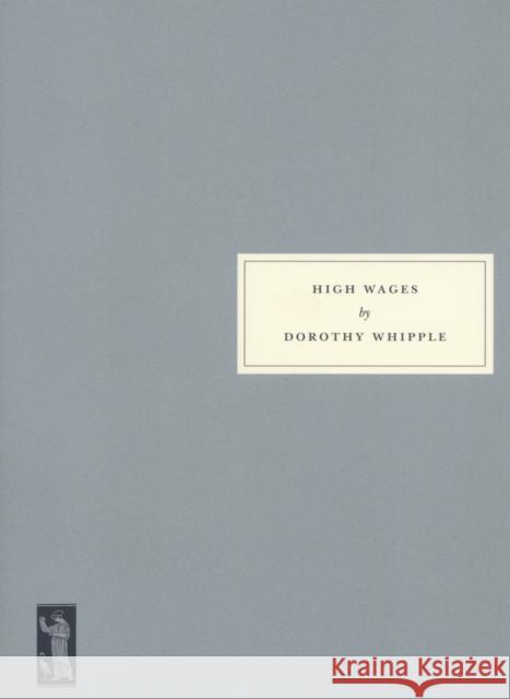 High Wages Dorothy Whipple 9781906462604 Persephone Books Ltd - książka
