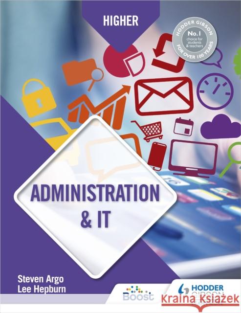 Higher Administration & IT Lee Hepburn 9781398332287 Hodder Education - książka