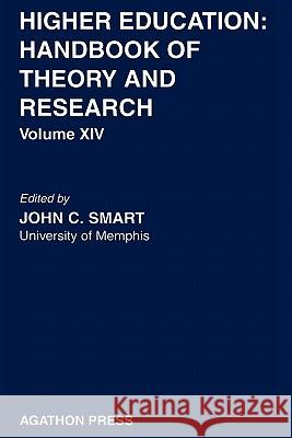 Higher Education: Handbook of Theory and Research J. C. Smart 9780875861258 Springer - książka