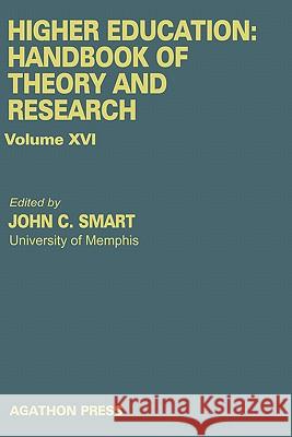Higher Education: Handbook of Theory and Research J. C. Smart 9780875861289 Springer - książka