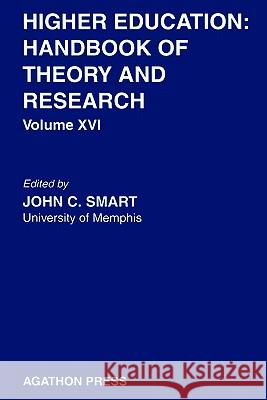 Higher Education: Handbook of Theory and Research J. C. Smart 9780875861319 Springer - książka