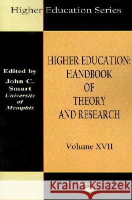 Higher Education: Handbook of Theory and Research Smart, J. C. 9780875861371 Springer Netherlands - książka