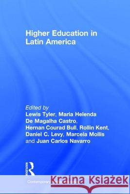 Higher Education in Latin American Maria Helena de Mahalhaes Castro Lewis A. Tyler Hernan C. Bull 9780815326618 Garland Publishing - książka