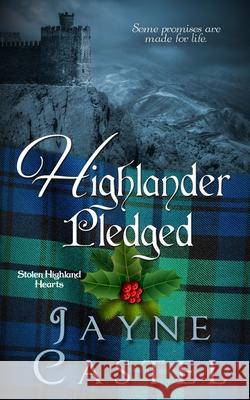 Highlander Pledged: A Medieval Scottish Romance Jayne Castel, Tim Burton 9798490074618 Independently Published - książka