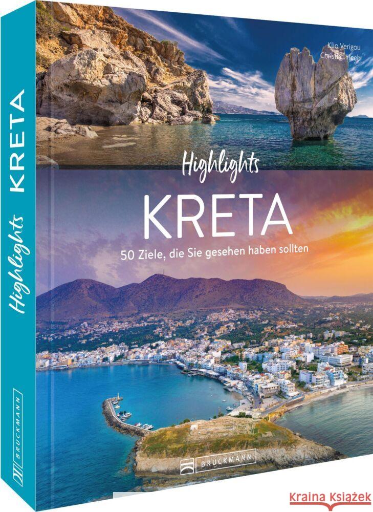 Highlights Kreta Verigou, Klio, Heeb, Christian 9783734325229 Bruckmann - książka