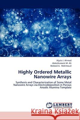 Highly Ordered Metallic Nanowire Arrays Alya'a J. Ahmad Abdulkareem M. Ali Waleed A. Mahmoud 9783659200458 LAP Lambert Academic Publishing - książka