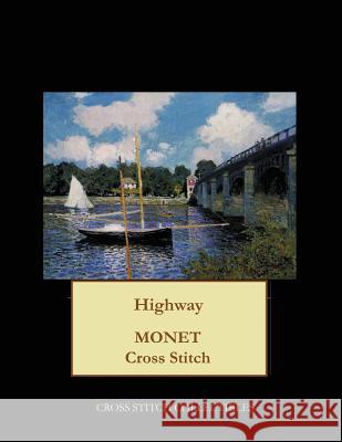 Highway: Monet cross stitch pattern George, Kathleen 9781548891985 Createspace Independent Publishing Platform - książka