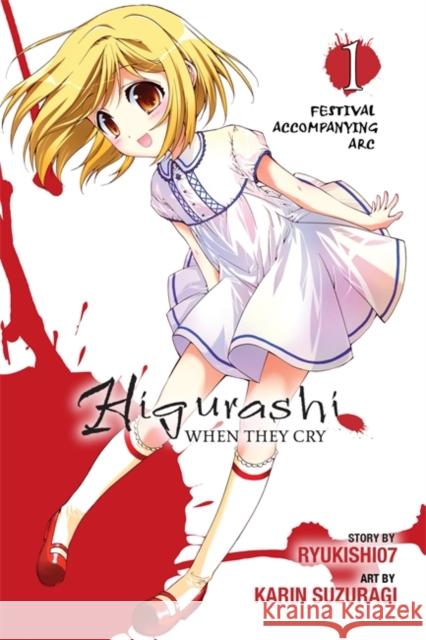 Higurashi When They Cry: Festival Accompanying Arc, Vol. 1  Ryukishi07 9780316229456  - książka