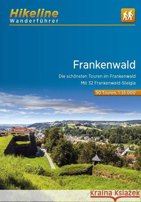 Hikeline Wanderführer Frankenwald  9783850008433 Esterbauer - książka