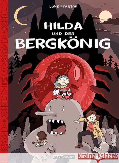 Hilda / Hilda und der Bergkönig Pearson, Luke 9783956402036 Reprodukt - książka