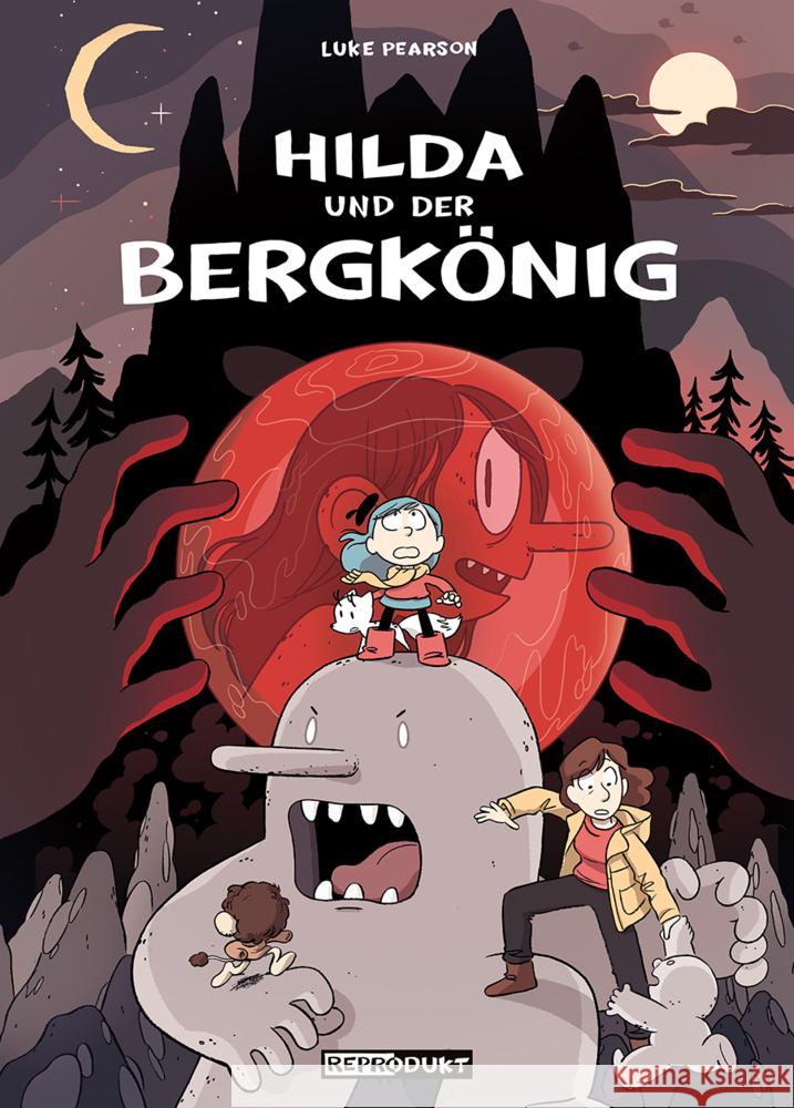 Hilda und der Bergkönig Pearson, Luke 9783956402760 Reprodukt - książka